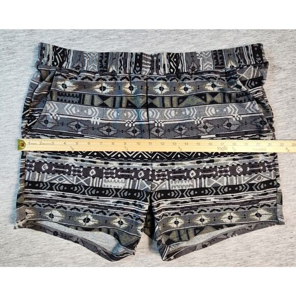 Ethnic Chevron Print Shorts Elastic Waist Soft Feel Mens Size 3XL - Picture 4 of 8